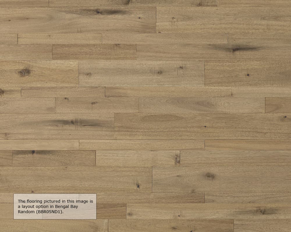Bengal Bay - Sand Bengal Bay - Random Hardwood flooring